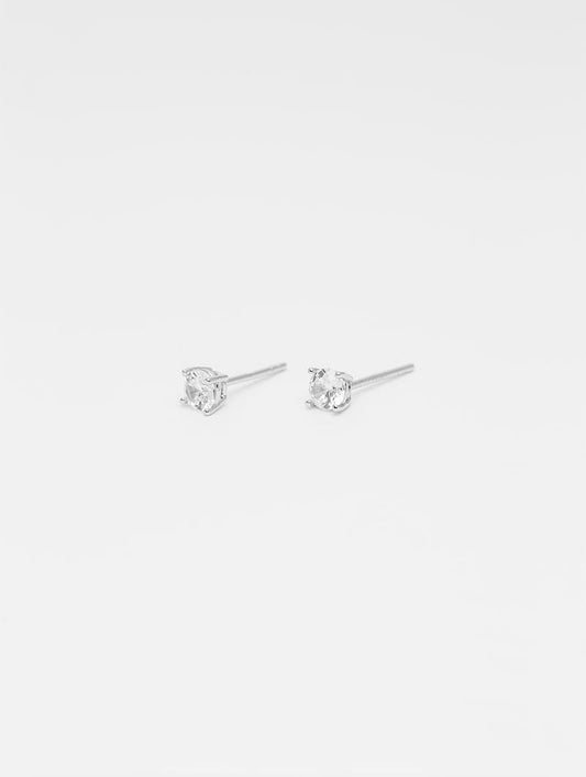 Pendientes ALY con Circonitas Blancas