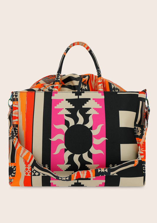 Bolsa de Playa Canvas Mujer Estampada A030-X06