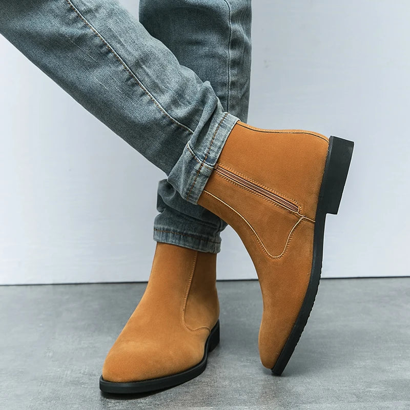 Julián - Botines Chelsea de Nobuck