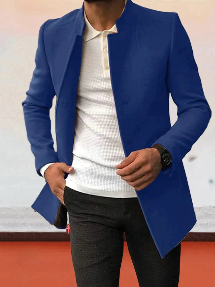 Miguel - Blazer de Tweed Liso