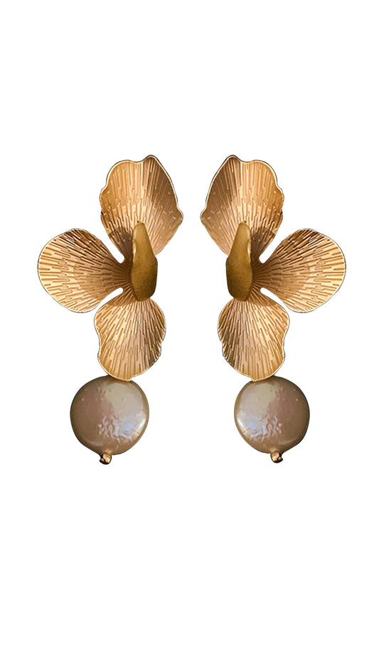 Pendientes Flor de Perla