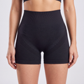 Shorts deportivos de cintura alta con textura