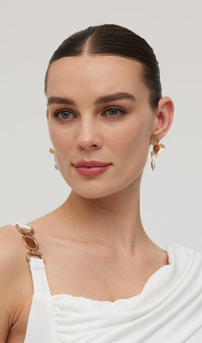 Pendientes Flor de Perla