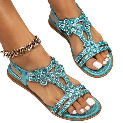 Virginia - Sandalias Ortopédicas Brillo y Elegancia