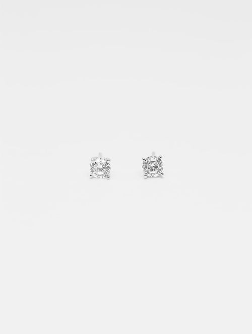 Pendientes ALY con Circonitas Blancas