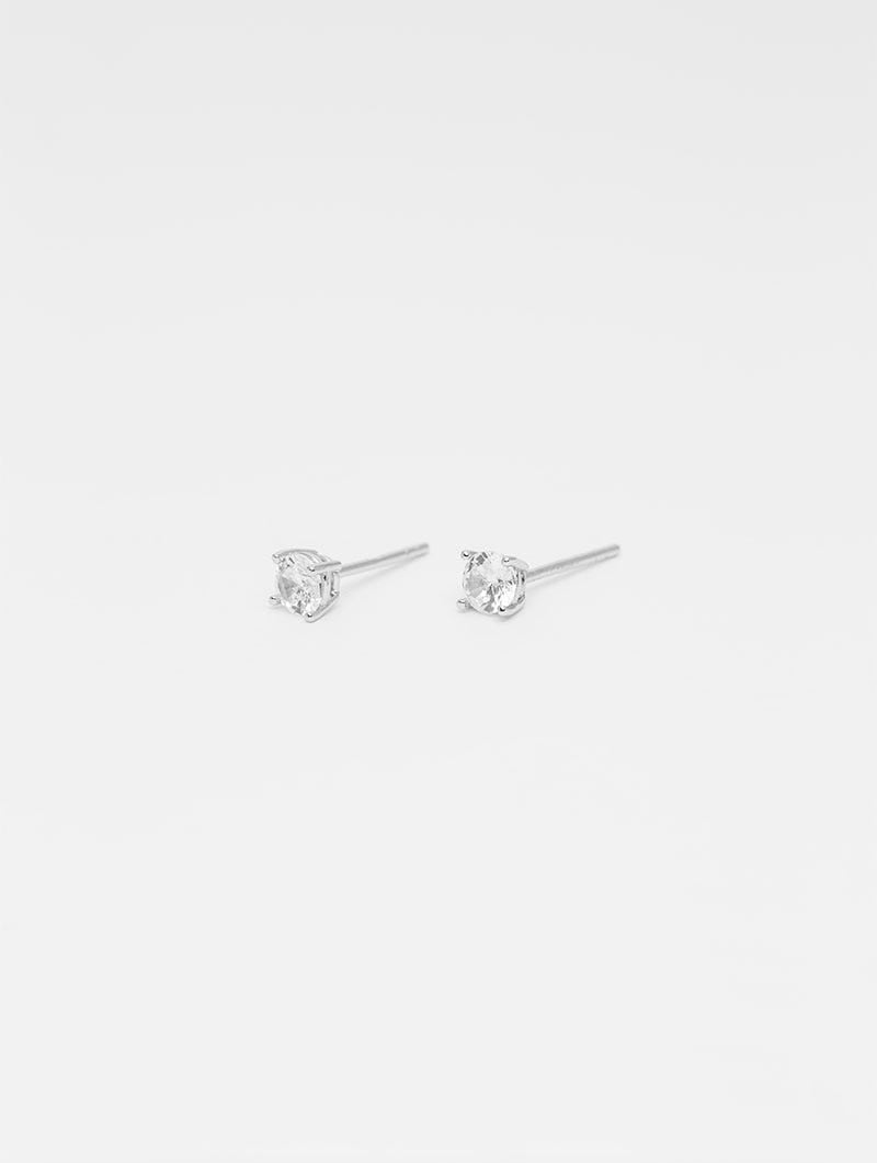 Pendientes ALY con Circonitas Blancas