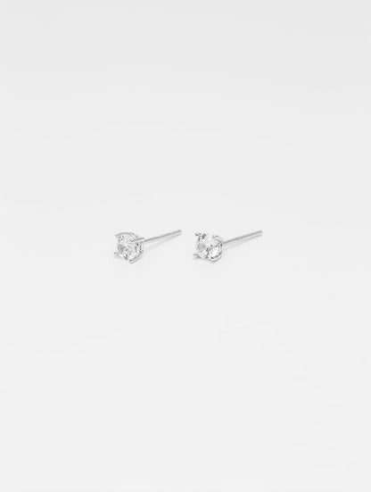 Pendientes ALY con Circonitas Blancas