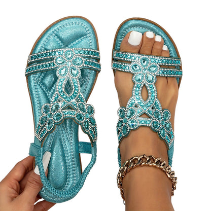 Virginia - Sandalias Ortopédicas Brillo y Elegancia