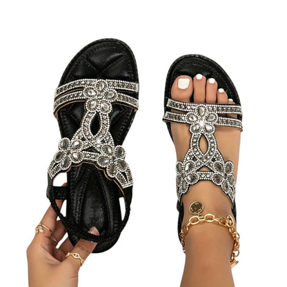 Virginia - Sandalias Ortopédicas Brillo y Elegancia