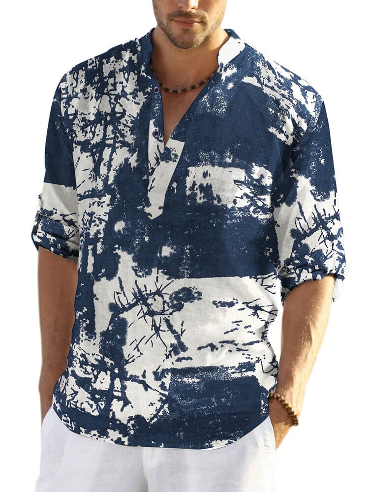 David - Camisa Henley de Playa