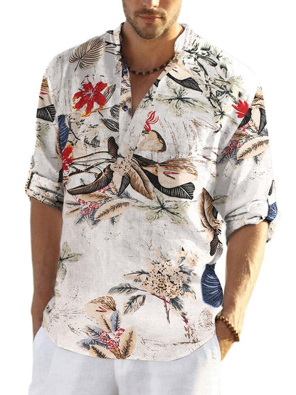 David - Camisa Henley de Playa