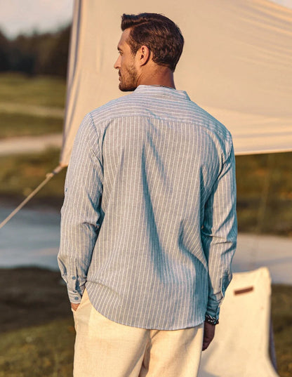 David - Camisa Henley de Playa
