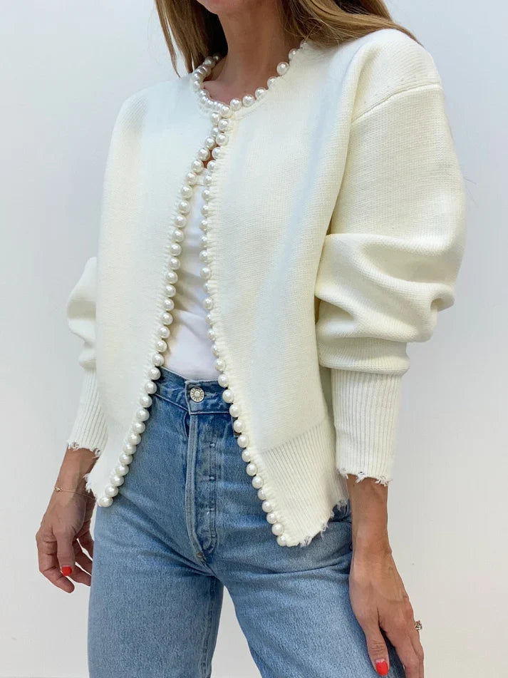Arabia - Chaqueta cárdigan crema