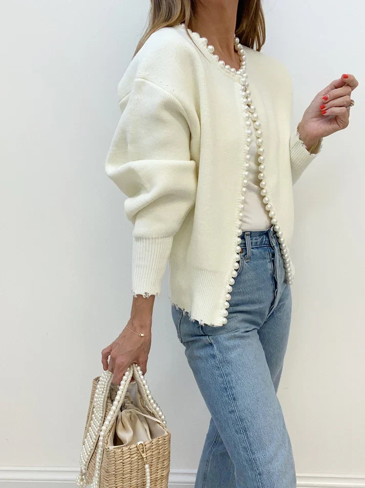 Arabia - Chaqueta cárdigan crema