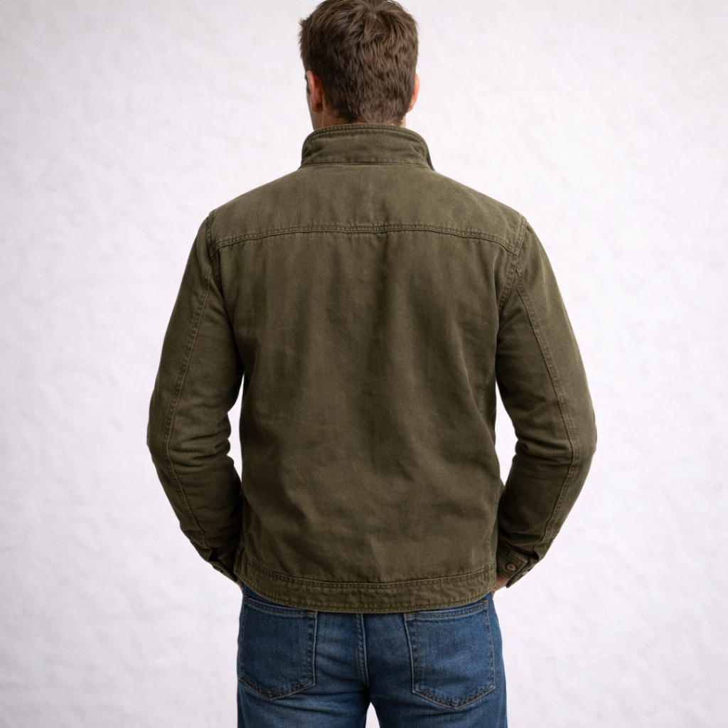 Ares - Chaqueta Vértice Oliva
