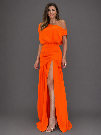 Adriana - Vestido Elegante Manga Raglán