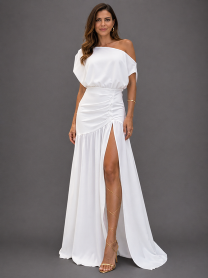 Adriana - Vestido Elegante Manga Raglán