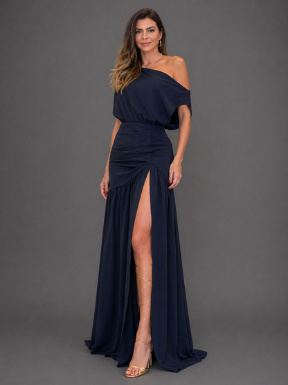 Adriana - Vestido Elegante Manga Raglán