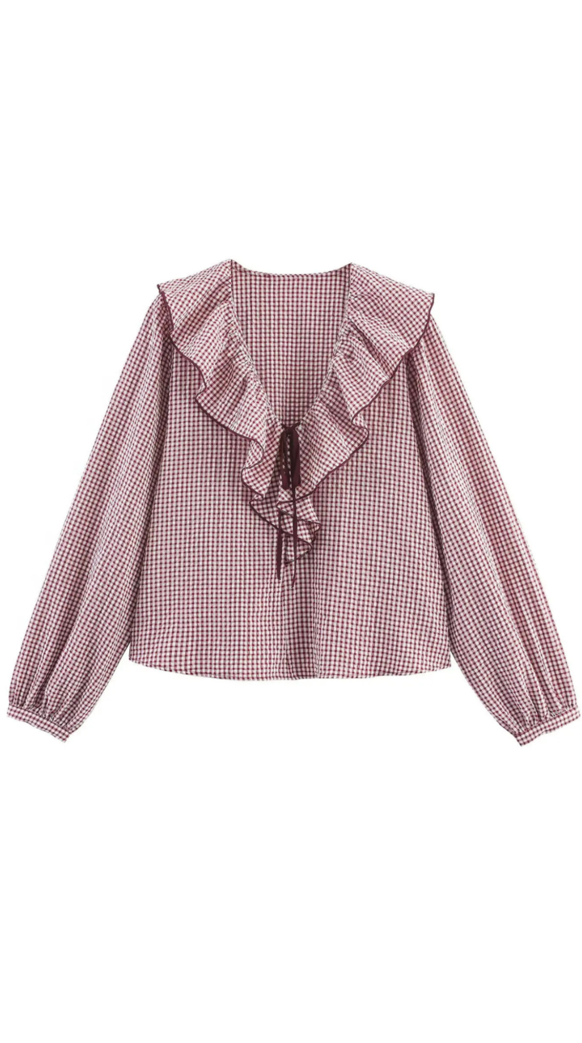Rosario | Blusa de cuadros vichy