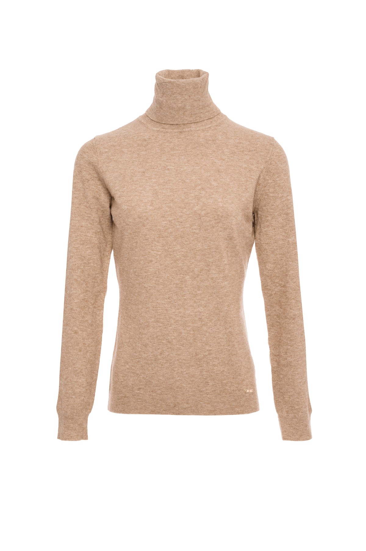 Marisa - Jersey de Cuello Alto en Punto Fino