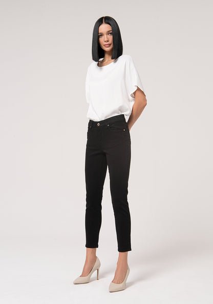 Gloria - Pantalón Slim de Algodón con Efecto Perfect Shape