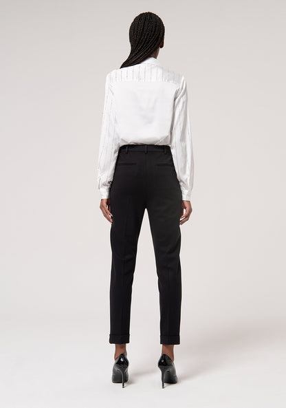 Soraya - Pantalón Chino Slim en Tejido Stretch