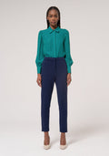 Soraya - Pantalón Chino Slim en Tejido Stretch