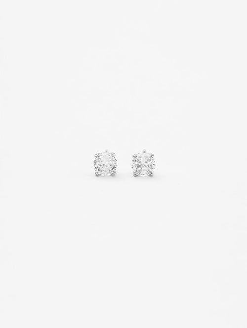 PENDIENTE JAMIE CC DOT LIGHT EN PLATA