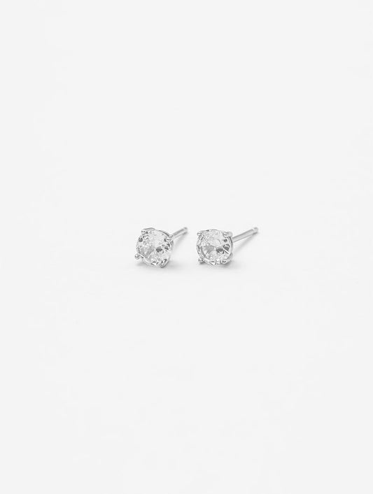 PENDIENTE JAMIE CC DOT LIGHT EN PLATA