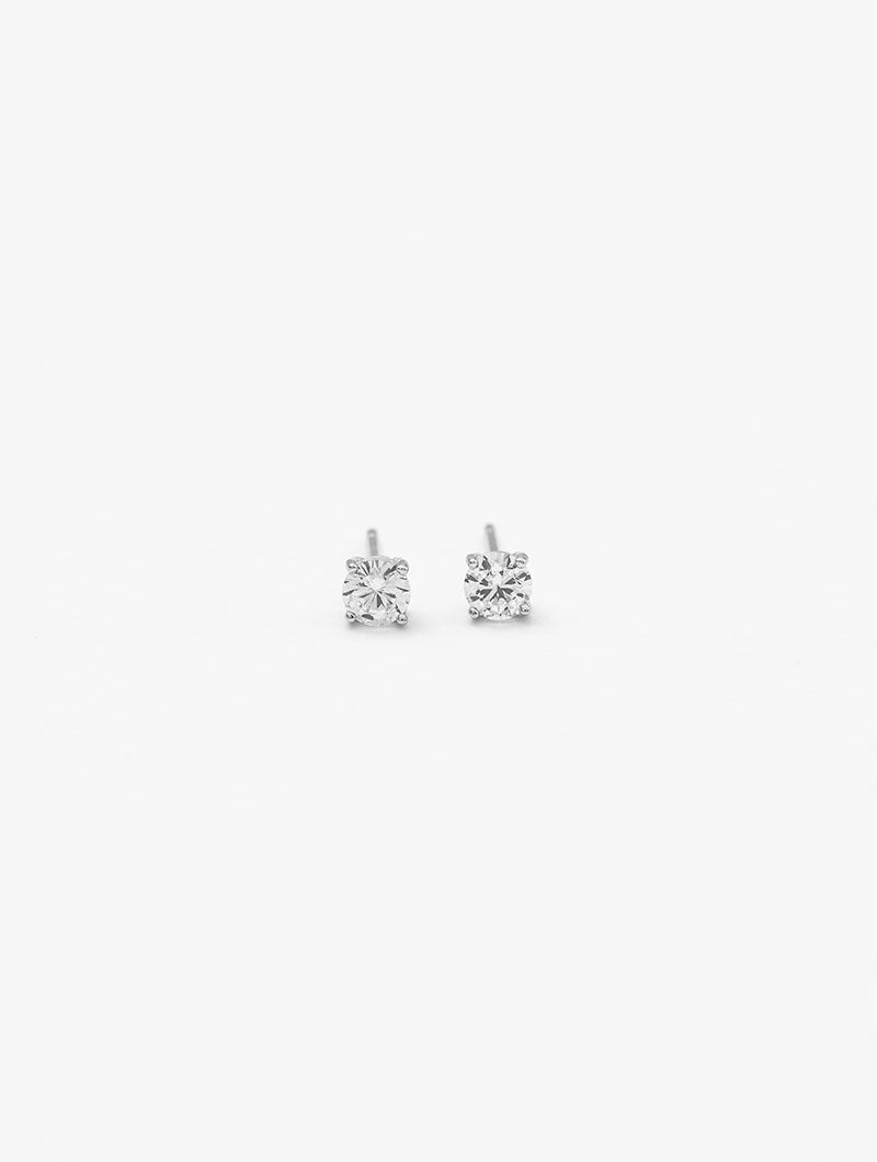 Pendiente Dot Light BB en Plata