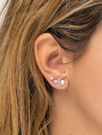 PENDIENTE JAMIE BB DOT LIGHT EN PLATA