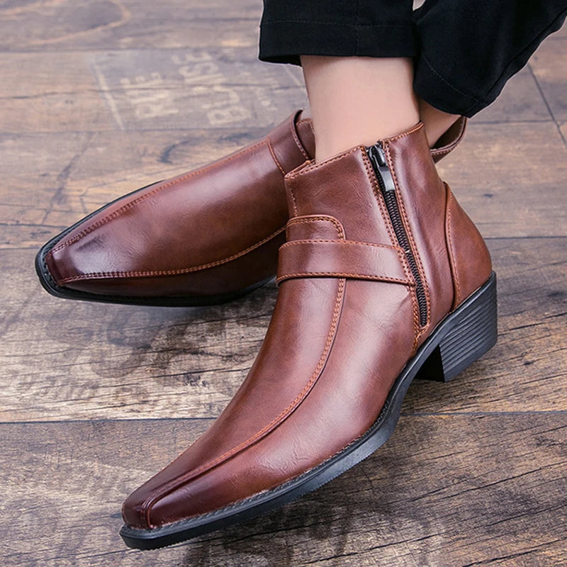 Esteban - Botines Vaqueros con Hebilla