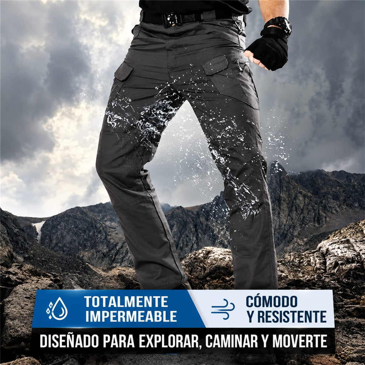Leandro - Pantalones Cargo para Hombre
