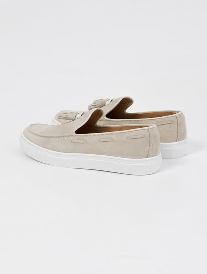 Eduardo - Slip-On de Cuero Crust en Arena