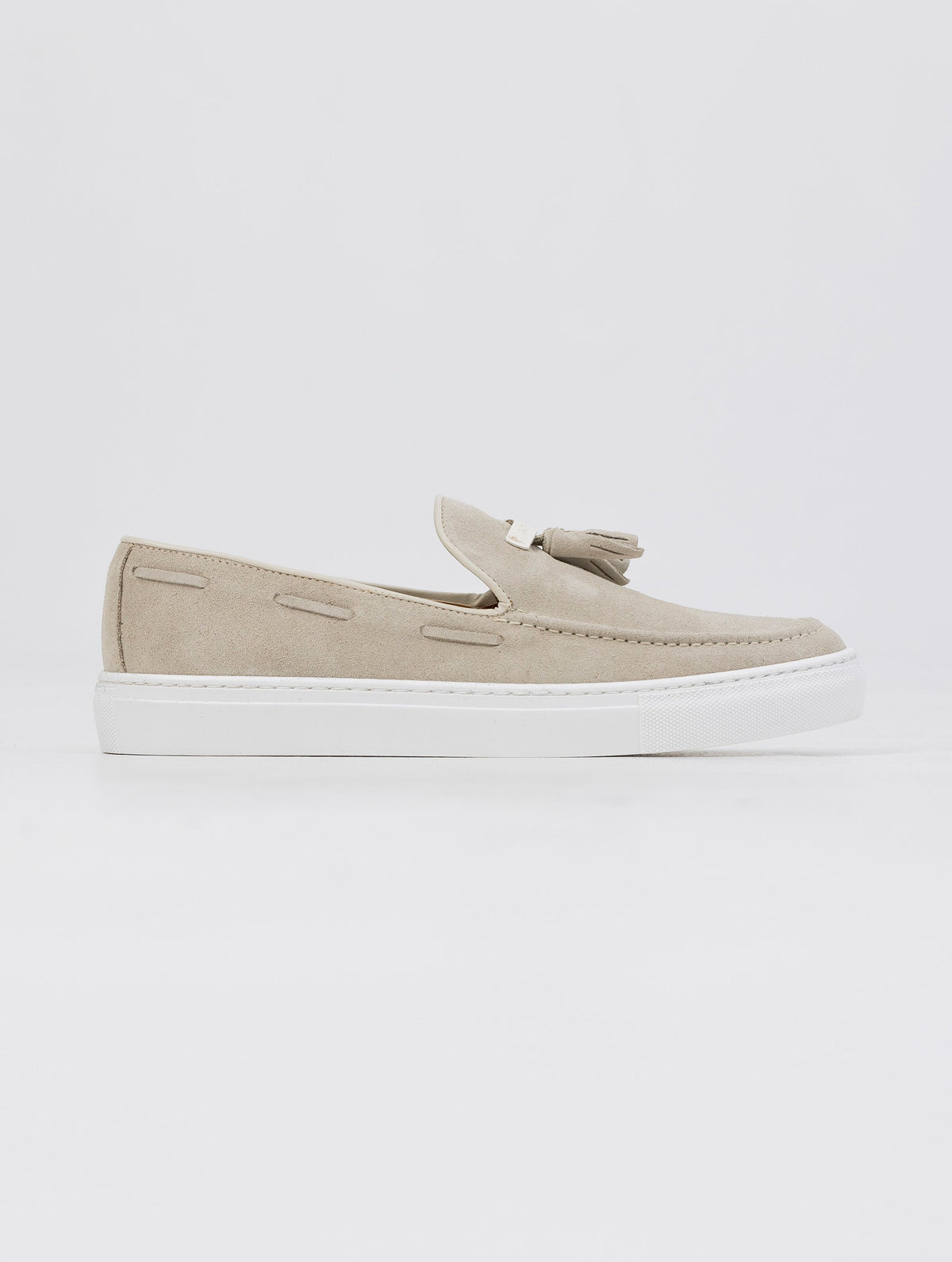 Eduardo - Slip-On de Cuero Crust en Arena