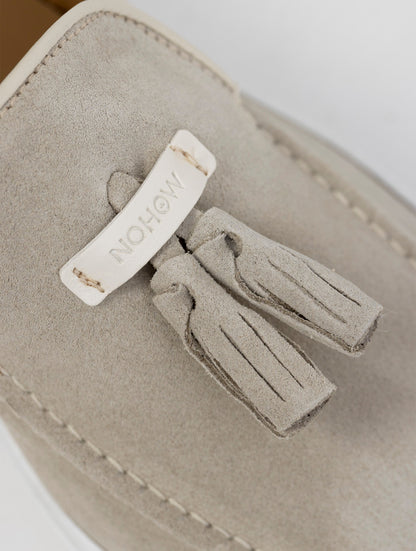 Eduardo - Slip-On de Cuero Crust en Arena