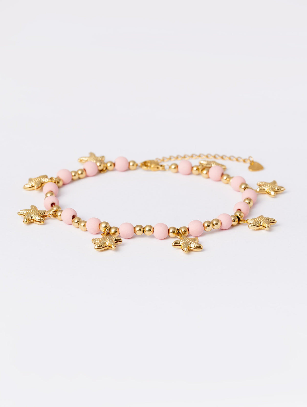 TOBILLERA ESTRELLA DE MAR EN ROSA