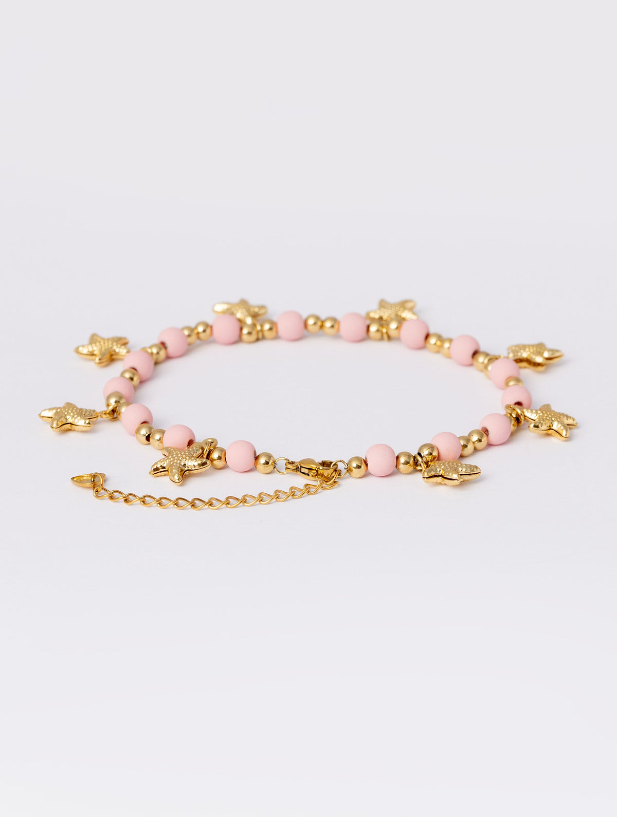 TOBILLERA ESTRELLA DE MAR EN ROSA