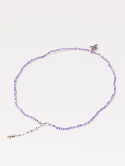 COLLAR CRUZ NORAH EN VIOLETA