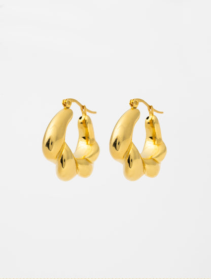 PENDIENTES GWEN EN ORO