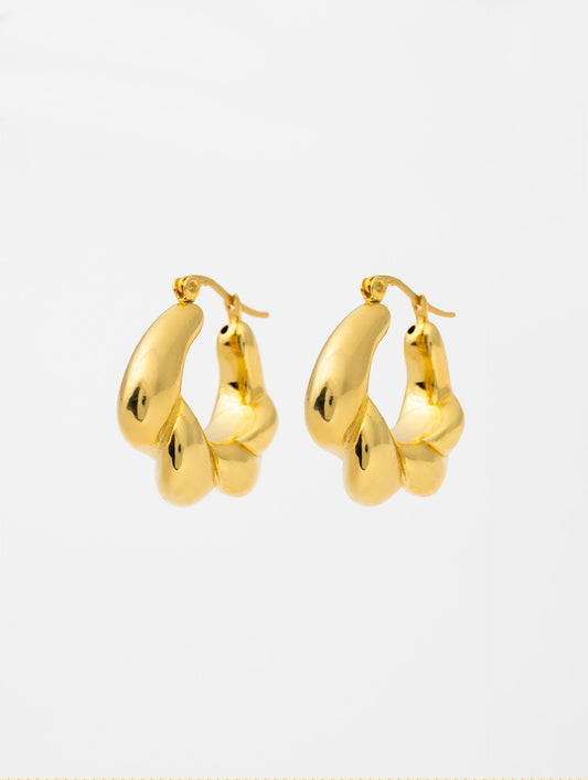 PENDIENTES GWEN EN ORO