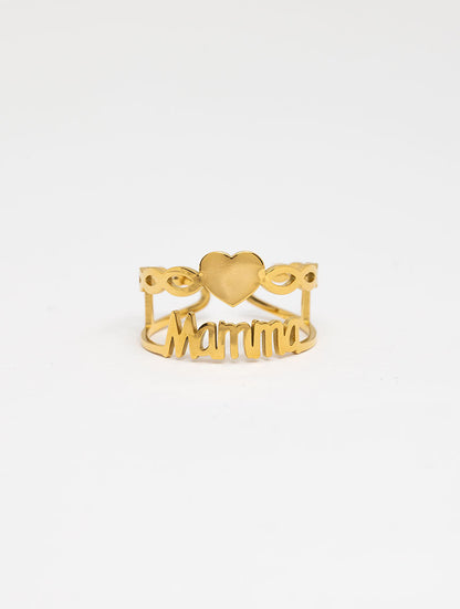 ANILLO MAMMA EN ORO