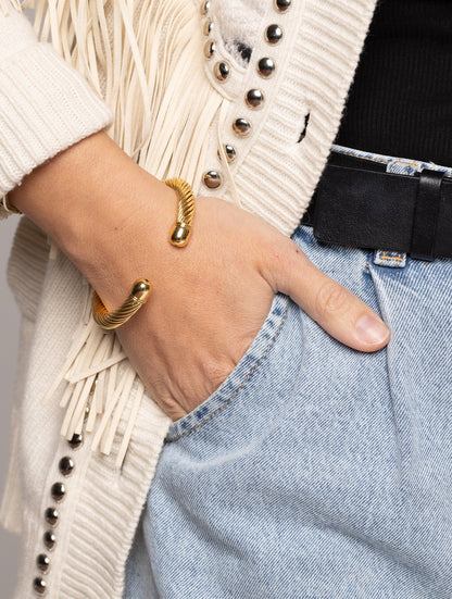 PULSERA BLISS EN COLOR DORADO