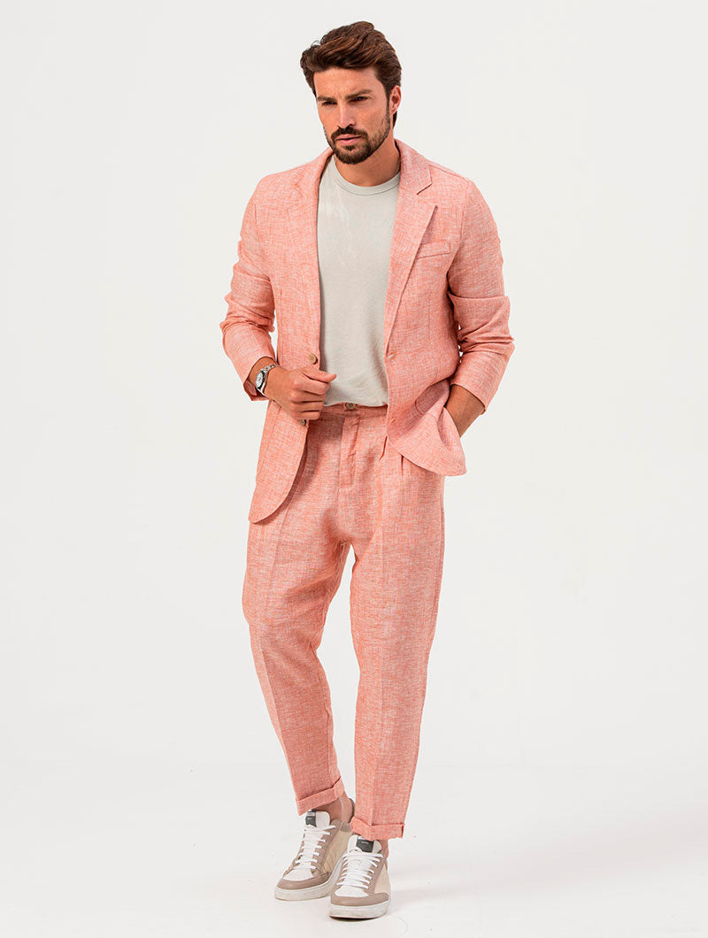 Fernando - Pantalones Casuales en Coral