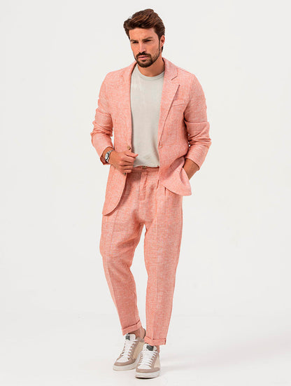 Fernando - Pantalones Casuales en Coral
