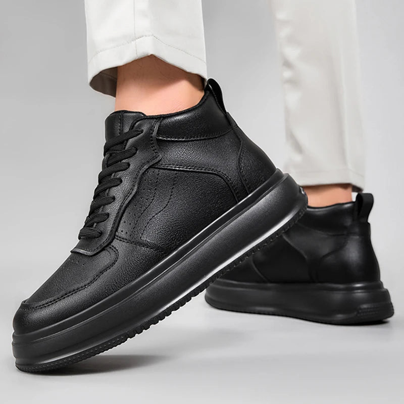 Leonardo - Zapatillas Altas con Alza Oculta