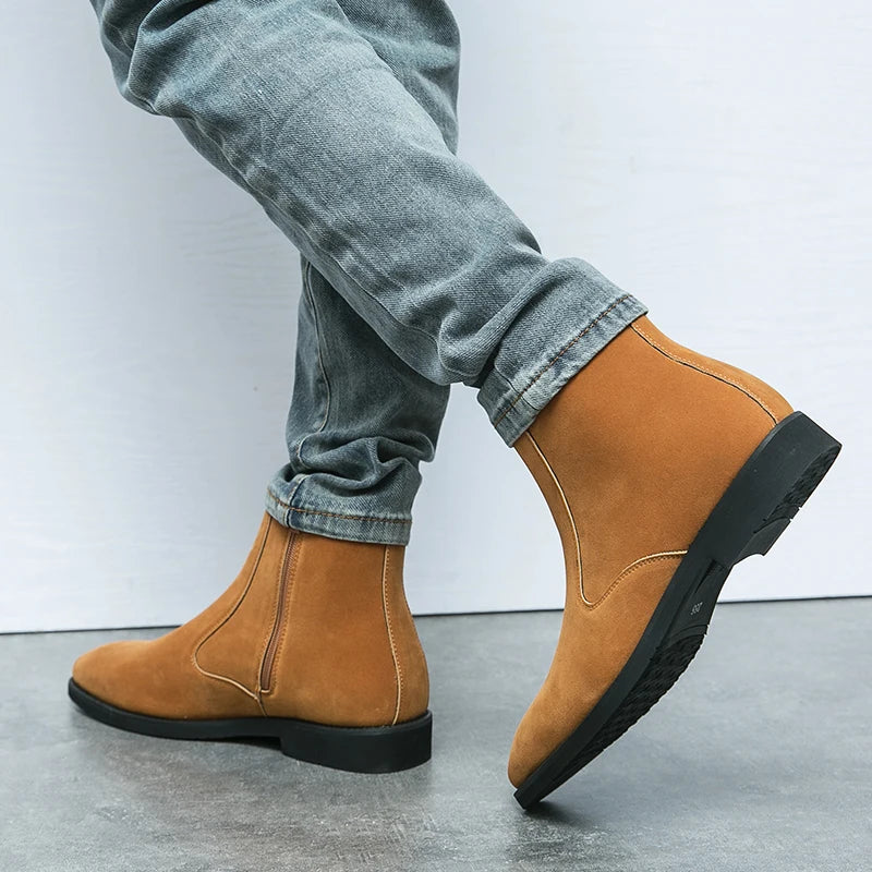 Julián - Botines Chelsea de Nobuck