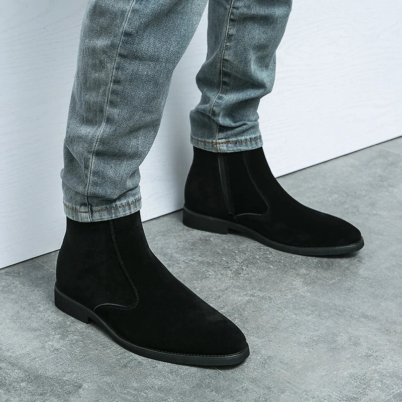 Julián - Botines Chelsea de Nobuck