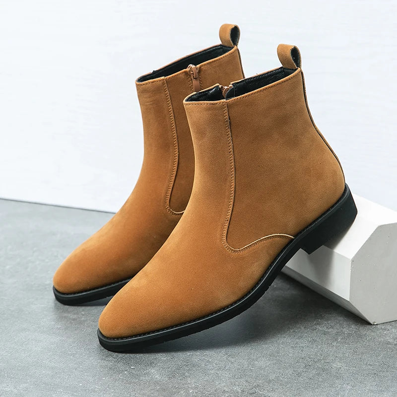 Julián - Botines Chelsea de Nobuck