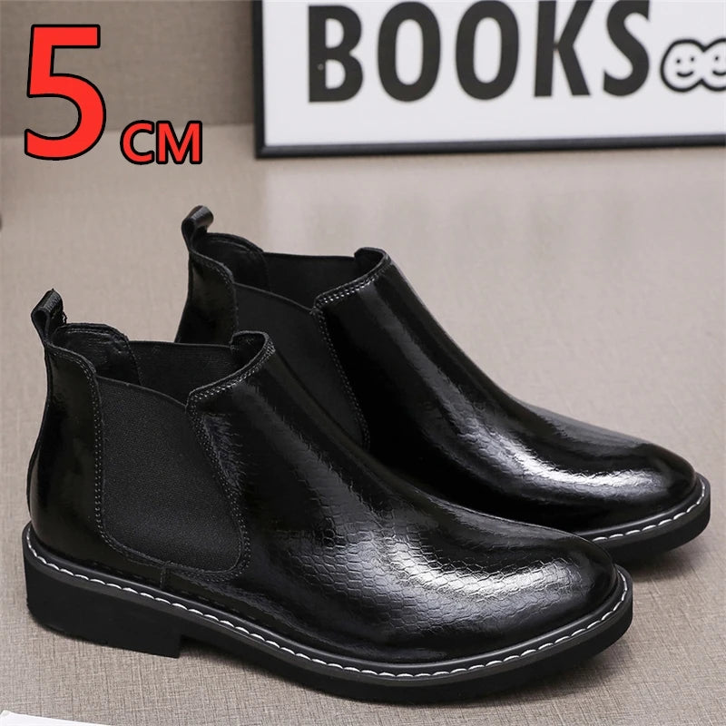 Gael - Botines Chelsea con Alza Oculta +5 cm